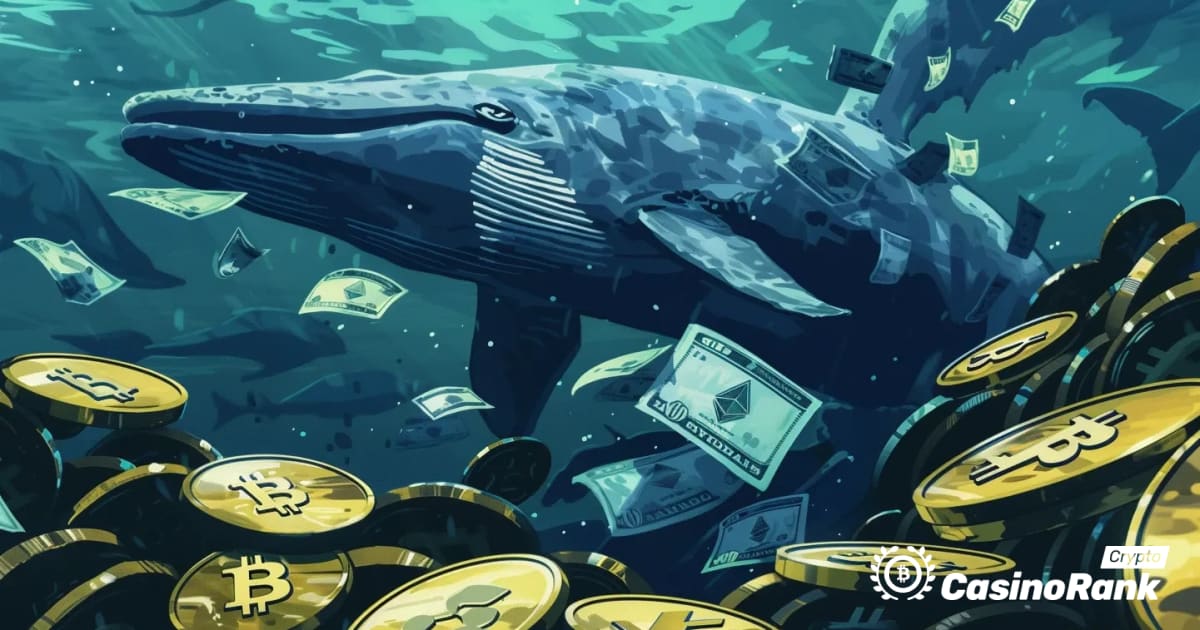 Το Ethereum εκτινάσσεται σε υψηλό ενός μήνα καθώς η φάλαινα συσσωρεύει ETH και δανείζεται εκατομμύρια